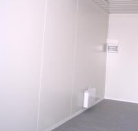 Containerwnde innen: Blech