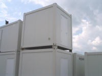 Technikcontainer ohne Boden